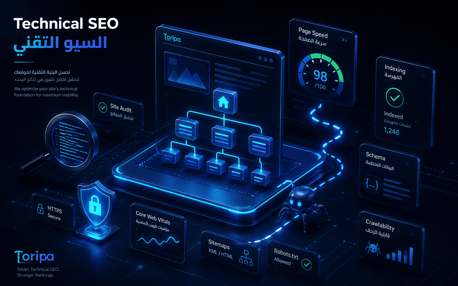 السيو التقني وتحسين الأداء