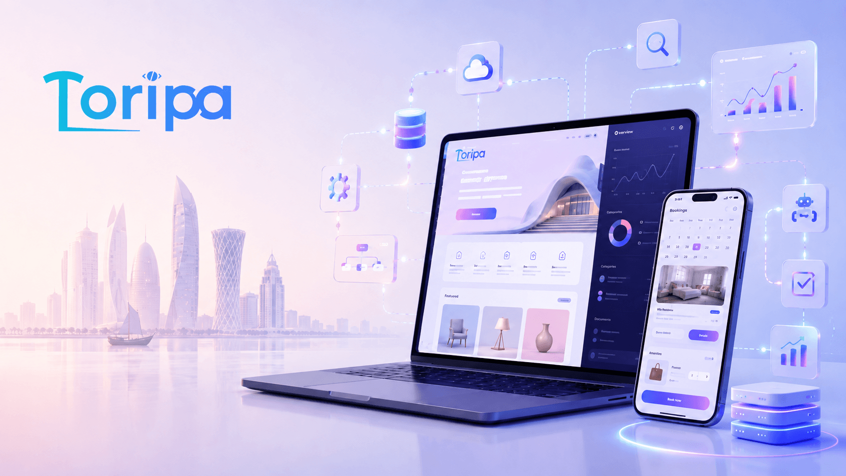 Toripa Tech web development and software services in Qatar