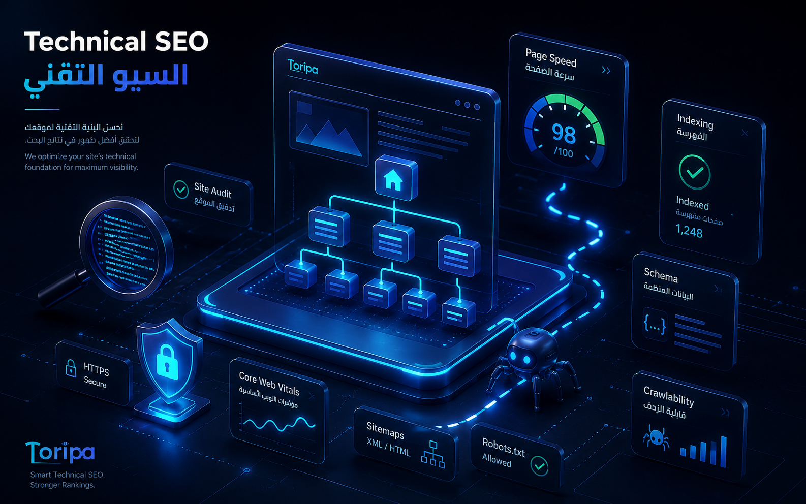 السيو التقني وتحسين الأداء